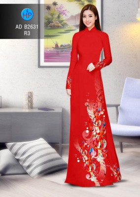 Vải áo dài hình nốt nhạc-DT 4619