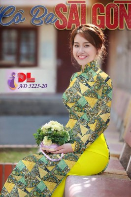 Vải áo dài Cô Ba Sài Gòn-DT 4629
