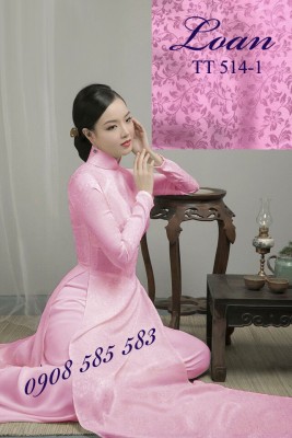 Vải áo dài lụa Tơ Tằm-TTT 4718