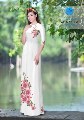 Vải áo dài hoa dây-DT 4799