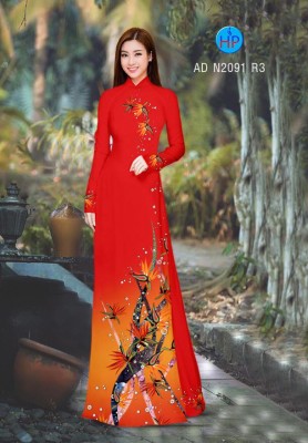 Vải áo dài bông Điên Điển-DT 4802