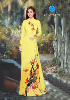 Vải áo dài bông Điên Điển-DT 4802