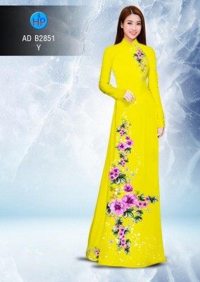 Vải áo dài hoa dây-DT 4838