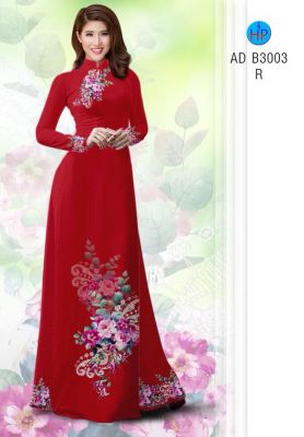 Vải áo dài hoa chùm-DT 5025
