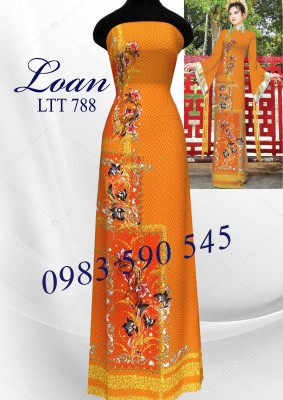 Vải áo dài lụa Thái Tuấn-LTT 5067