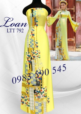 Vải áo dài lụa Thái Tuấn-LTT 5070