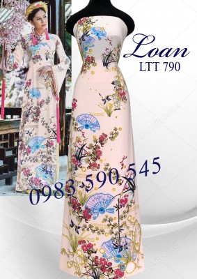 Vải áo dài lụa Thái Tuấn-LTT 5074
