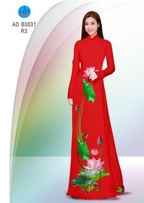 Vải áo dài hoa Sen-DT 5100