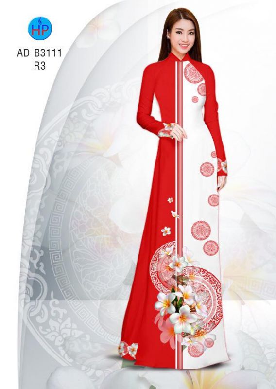 Vải áo dài văn chạy dọc