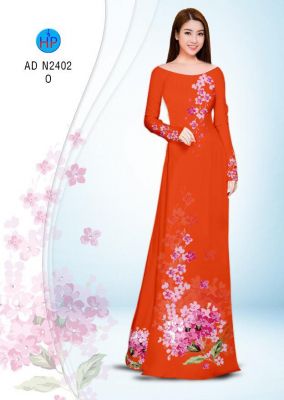 Vải áo dài hoa dây-DT 5302