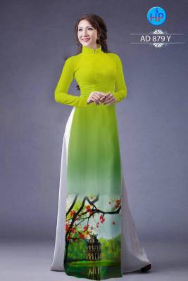 Vải áo dài hồ Guơm-DT 761