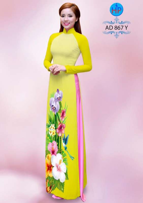 Vải áo dài luạ Hàn Quốc - Tằm Thái - Thái Tuấn