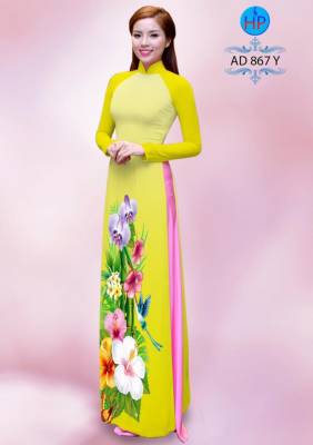 Vải áo dài luạ Hàn Quốc - Tằm Thái - Thái Tuấn-DT 762