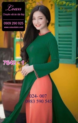 Vải áo dài trơn Thái Tuấn-LT 7642
