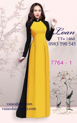 Vải áo dài lụa trơn-LT 7764