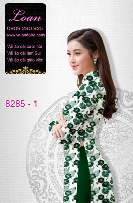 Vải áo dài hoa nhí-DT 8285