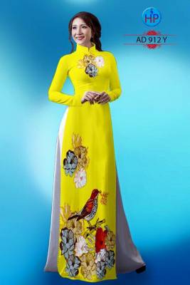 Vải áo dài hoa Sen-DT 843