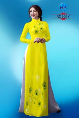 Vải áo dài hoa đẹp-DT 847