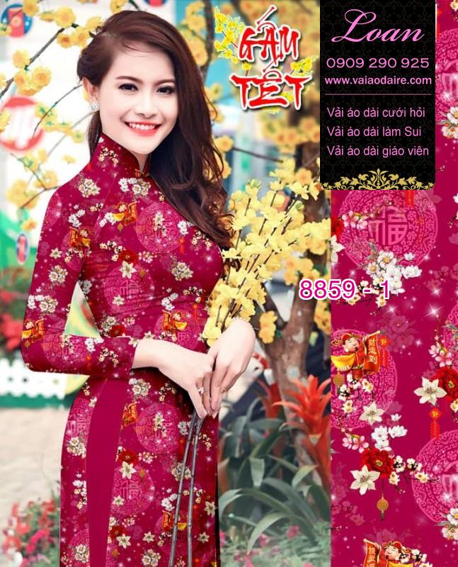 Vải áo dài tết