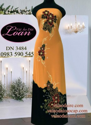 Vải áo dài đắp Nhung-ADN 9331