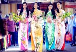 Vải may áo dài đẹp được chọn lựa như thế nào