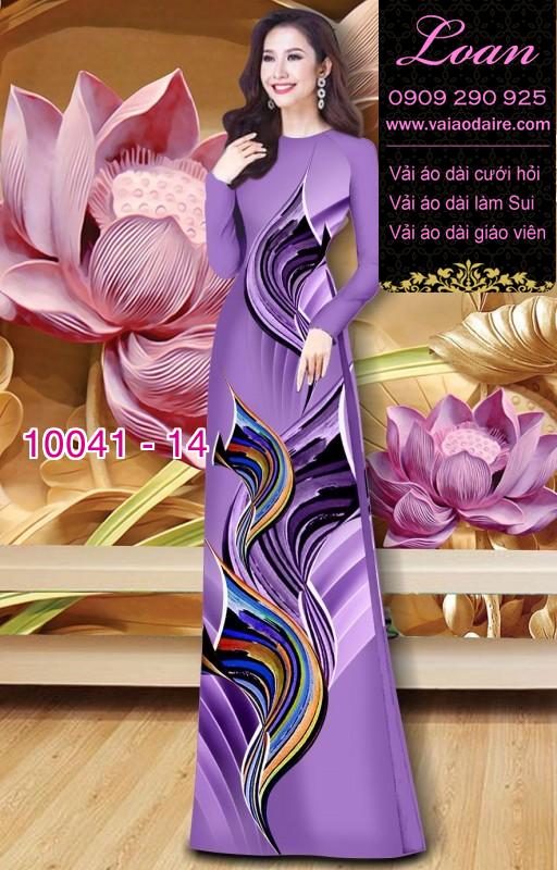 Vải áo dài lập thể