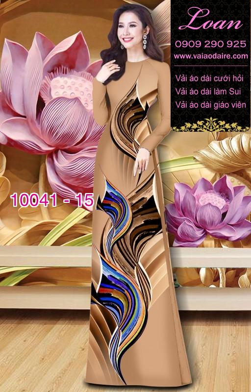 Vải áo dài lập thể