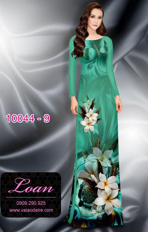Vải áo dài hoa 3D Vải áo dài hoa 3D