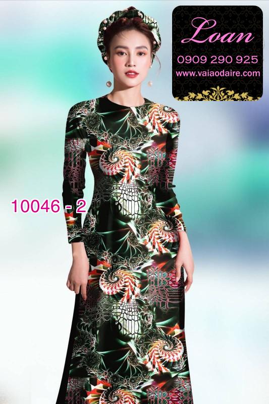 Vải áo dài hoa nhí