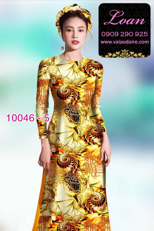 Vải áo dài hoa nhí
