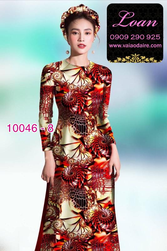 Vải áo dài hoa nhí