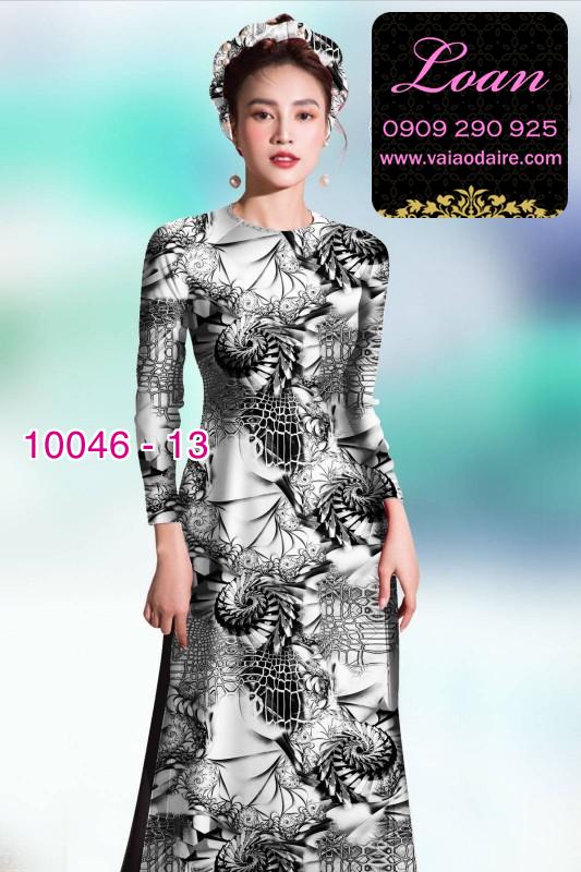 Vải áo dài hoa nhí