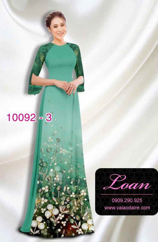 Vải áo dài hoa Sen Vải áo dài hoa Sen