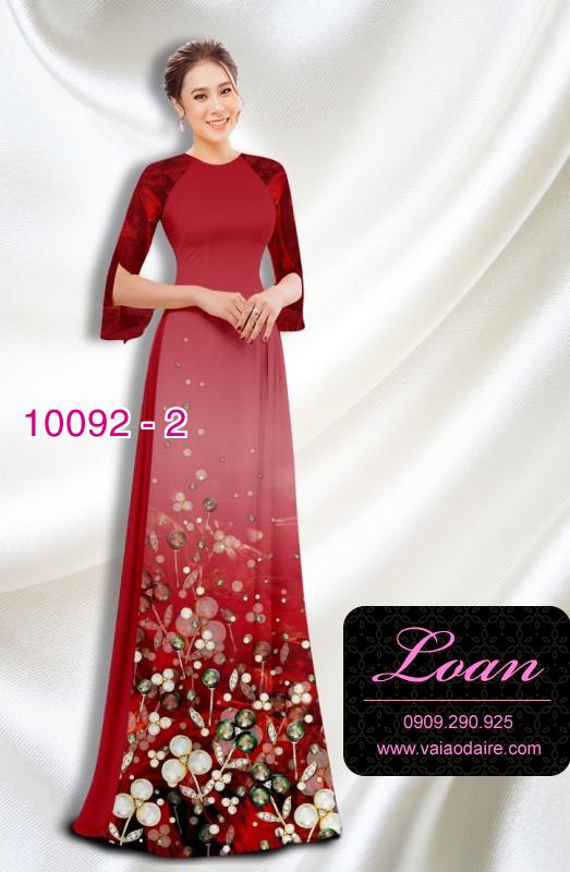 Vải áo dài hoa Sen Vải áo dài hoa Sen