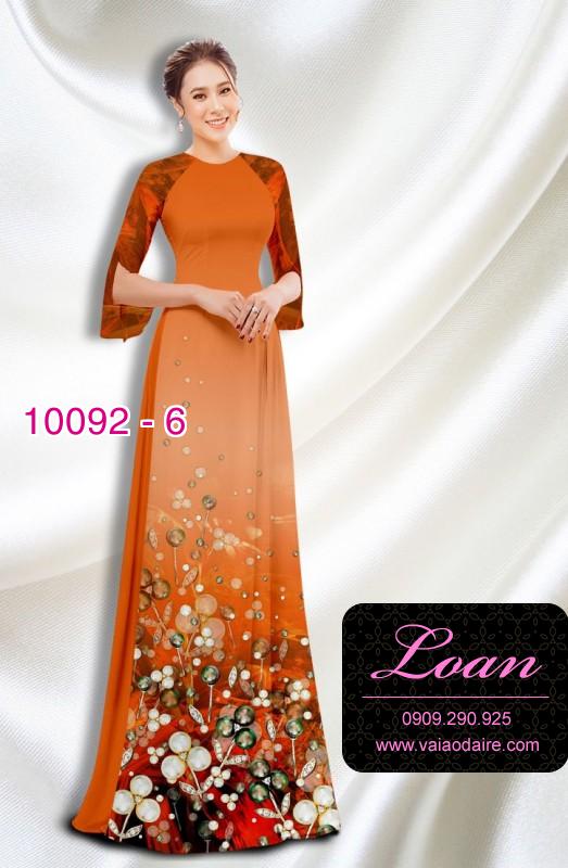 Vải áo dài hoa Sen Vải áo dài hoa Sen