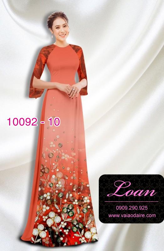 Vải áo dài hoa Sen Vải áo dài hoa Sen