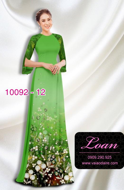Vải áo dài hoa Sen Vải áo dài hoa Sen