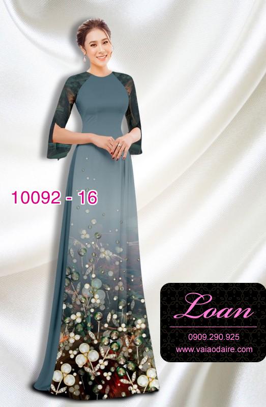 Vải áo dài hoa Sen Vải áo dài hoa Sen