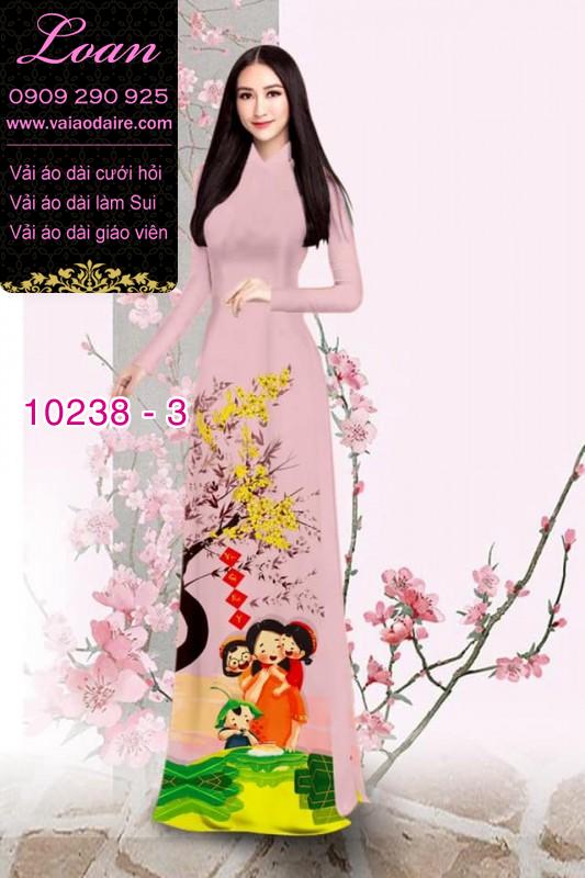 Vải áo dài bánh chưng bánh tét