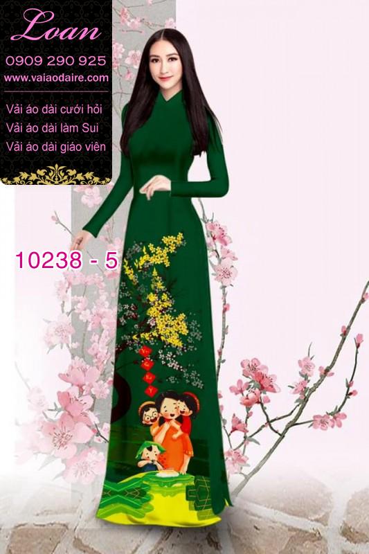 Vải áo dài bánh chưng bánh tét