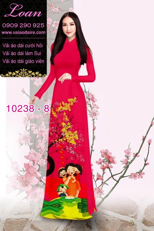 Vải áo dài bánh chưng bánh tét