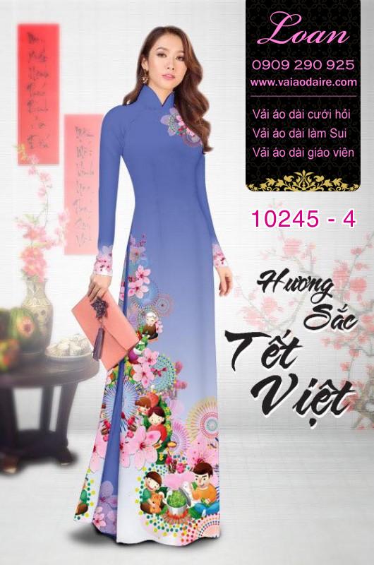 Vải áo dài tết