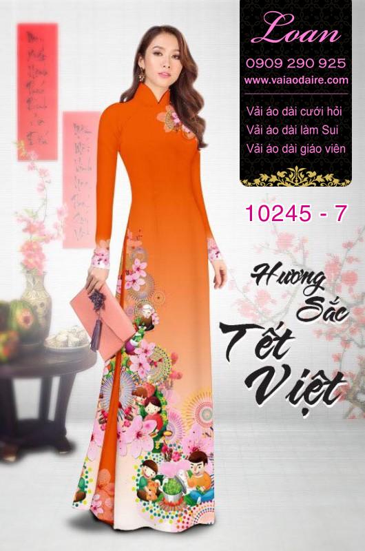 Vải áo dài tết