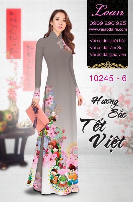 Vải áo dài tết