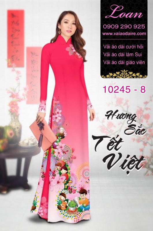 Vải áo dài tết