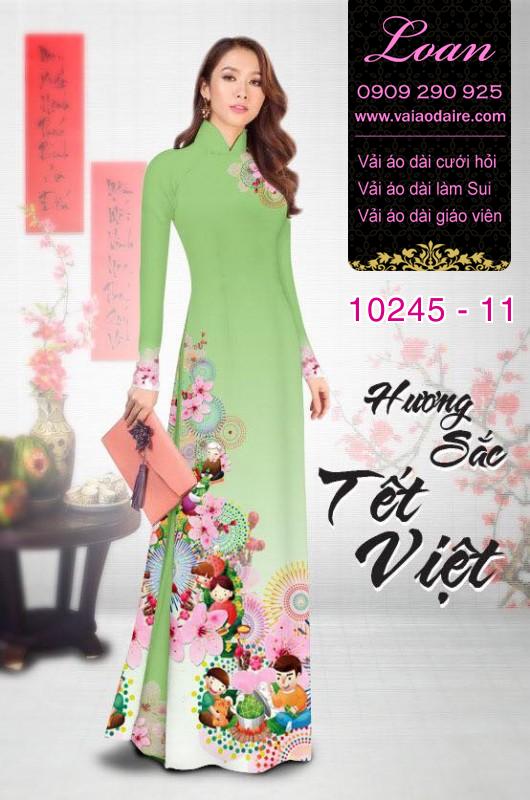 Vải áo dài tết