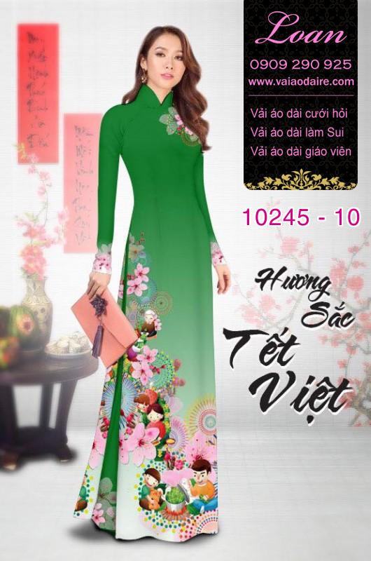 Vải áo dài tết