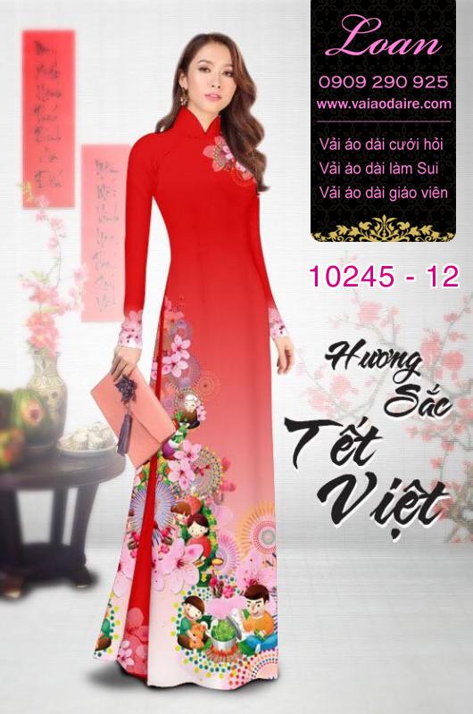 Vải áo dài tết