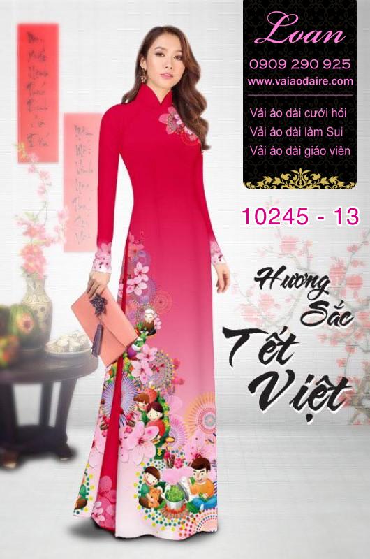 Vải áo dài tết