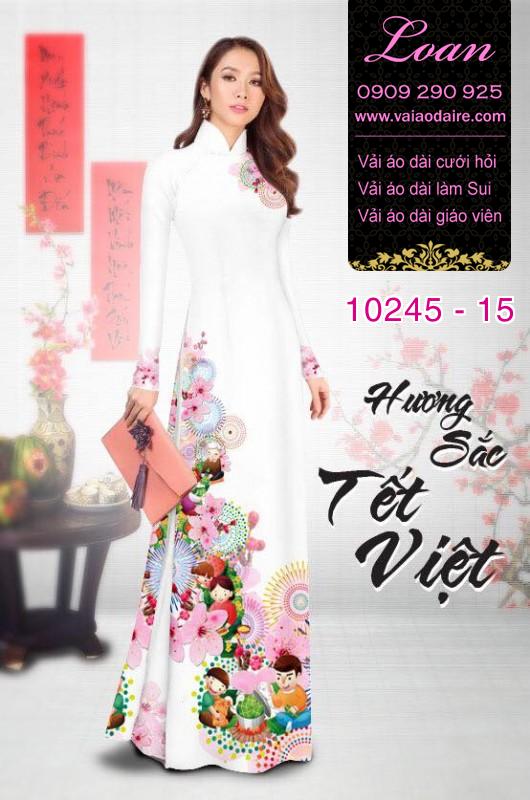 Vải áo dài tết